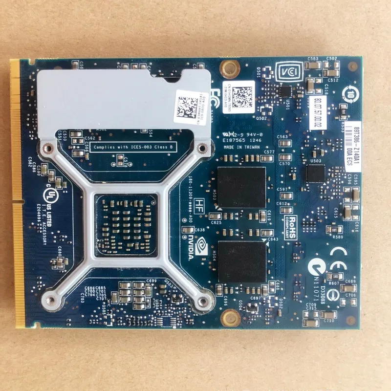 Карта графическая GTX660M GTX 660M GDDR5 2 ГБ N13E-GE-A2 с держателем X для Dell Alienware M15X M17X r3 R4 M18X R2 100% тест в порядке (art.: 3920c8cf581fe) - 3920c8cf581fe