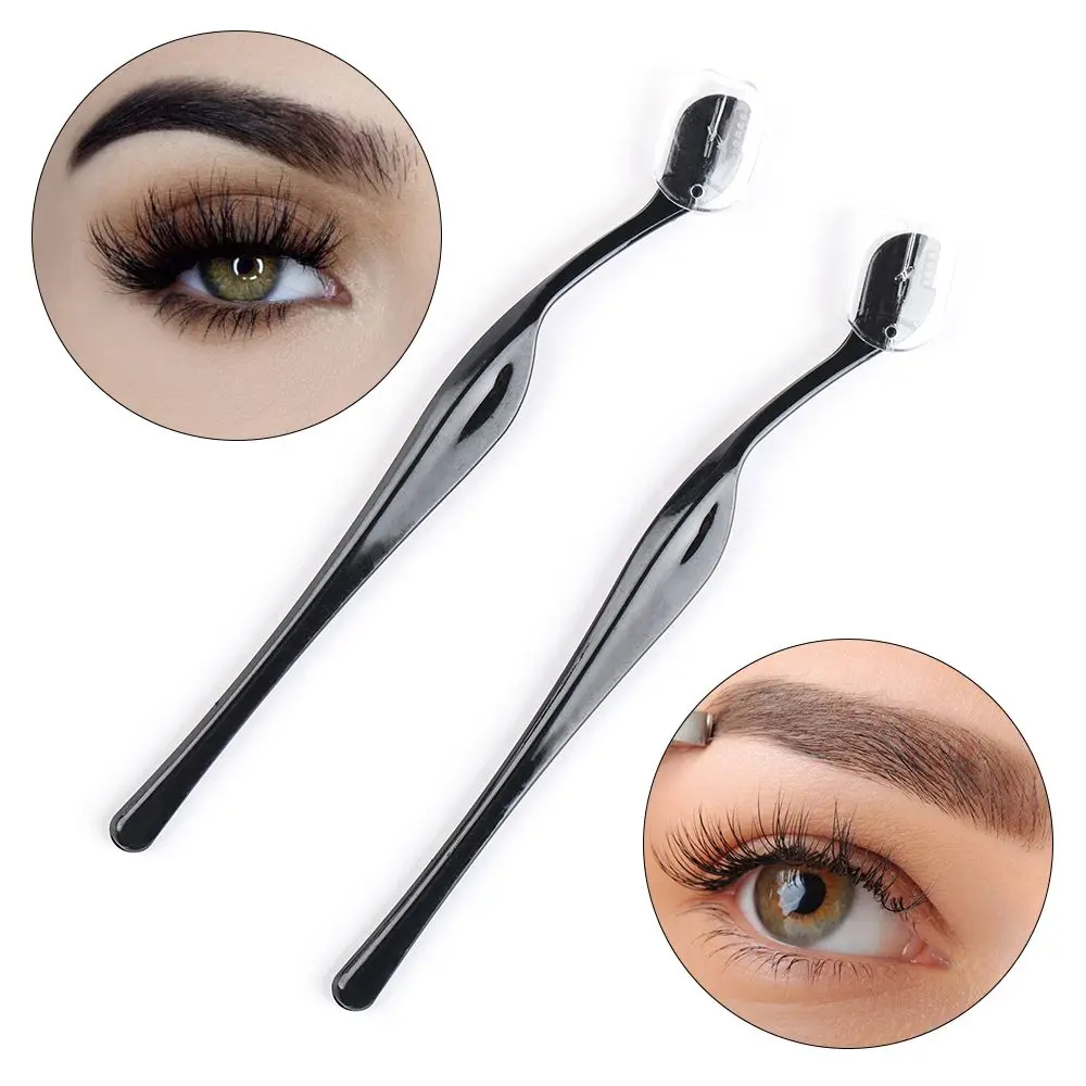 

2/4/6 pcs Eyebrow Razor Facial Lip Hair Remover Trimmer Shaper Shaver Remove Blade Lip Eyebrow Tweezer Face Makeup Beauty Tools
