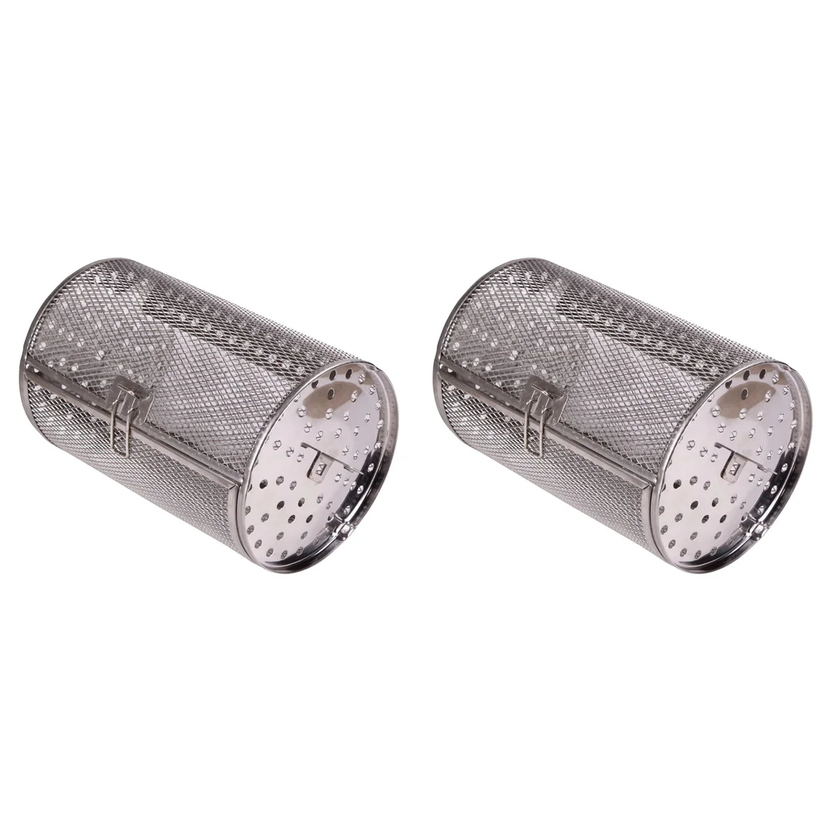 

Basket Rotisserie Grill Cage Air Fryer Steel Roaster Grilled Replacement Peanut Stainless Drum Vegetable Grilling Baking Beans