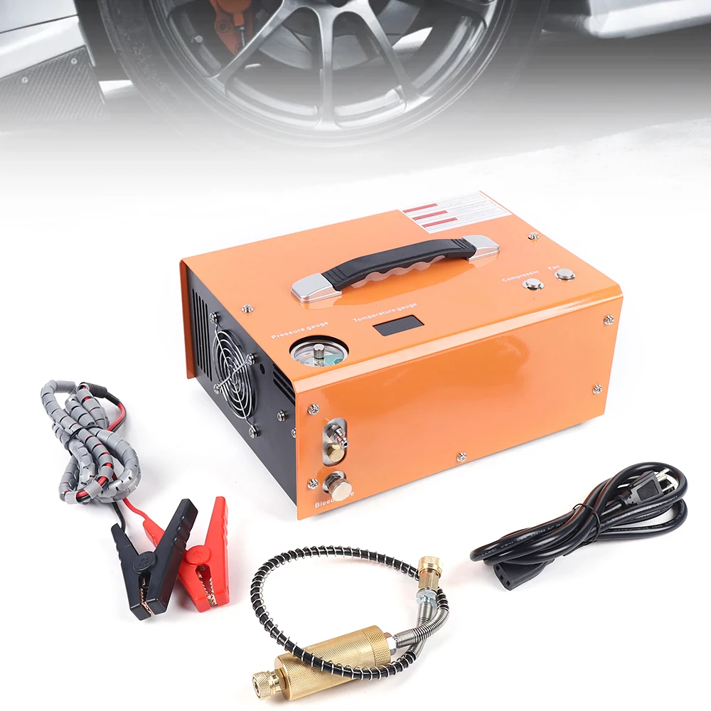 Auto Stop Powered By 12v Vehicle Dc/ Household 110v Ac W/oil Humidity Filter