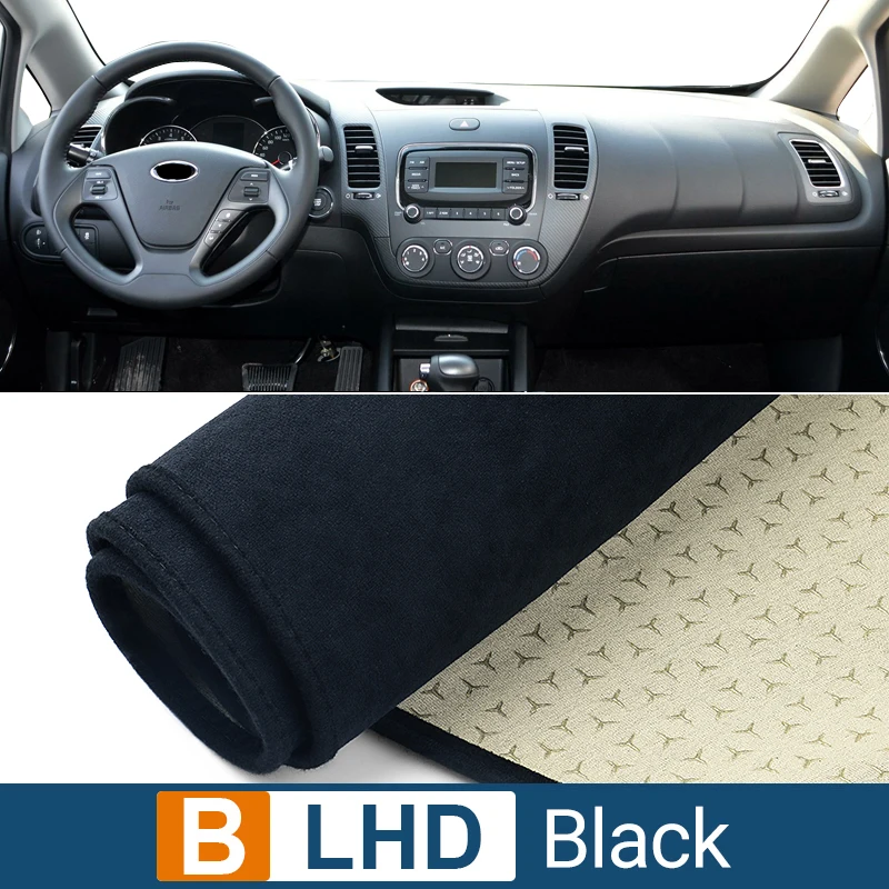 

Коврик На Приборную Панель Kia Cerato Forte K3 2013-2018, Аксессуары, Защита От УФ-излучения, Солнцезащитный Козырек