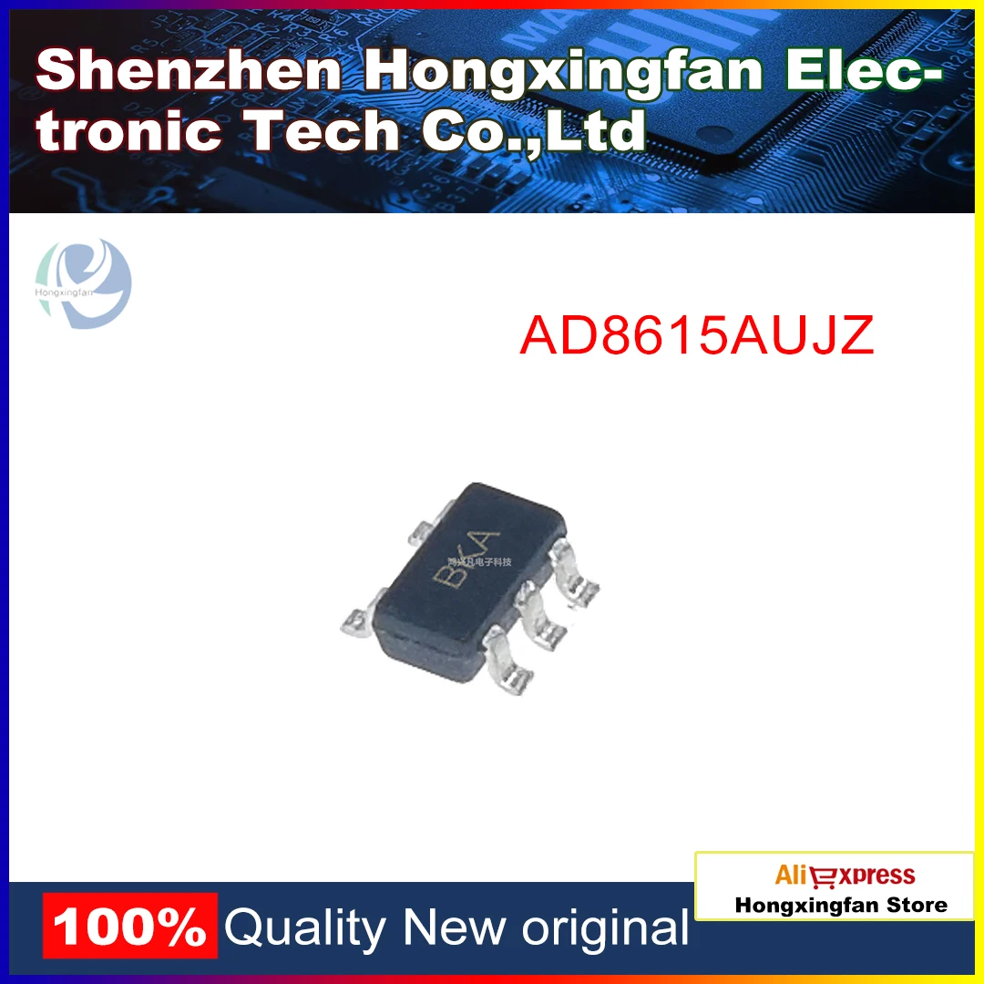

10PCS AD8615AUJZ Instrumentation Operational Amplifier IC Chip Integrated Circuit Linear amplifier