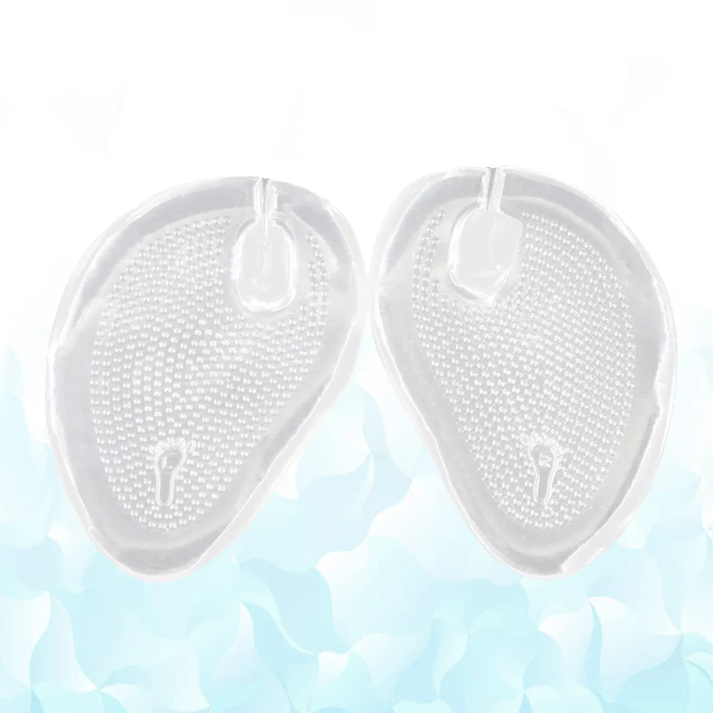 

1 Pair of Forefoot Cushion Siliocne Skid Resistance Gel Flip-flops Cushion for Lady Women - Free Size