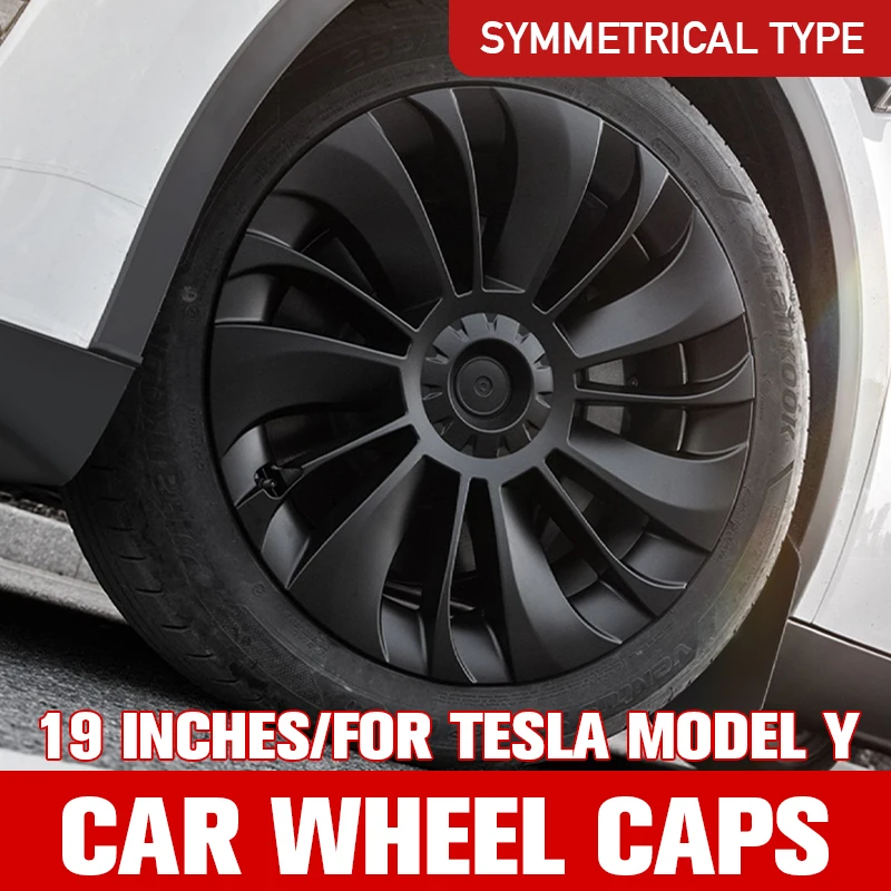 

Hub Caps 4PCS HubCap Performance Automobile Accessories For Tesla Model Y Symmetric Style Hot Sale High Quality Caps On Wheels
