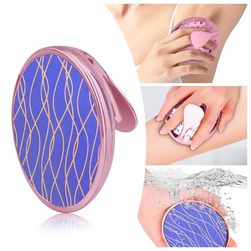 

New Crystal Physical Hair Eraser Bleame Removal Painless Safe Epilator Easy Cleaning Reusable Body Beauty Depilation Care Tool