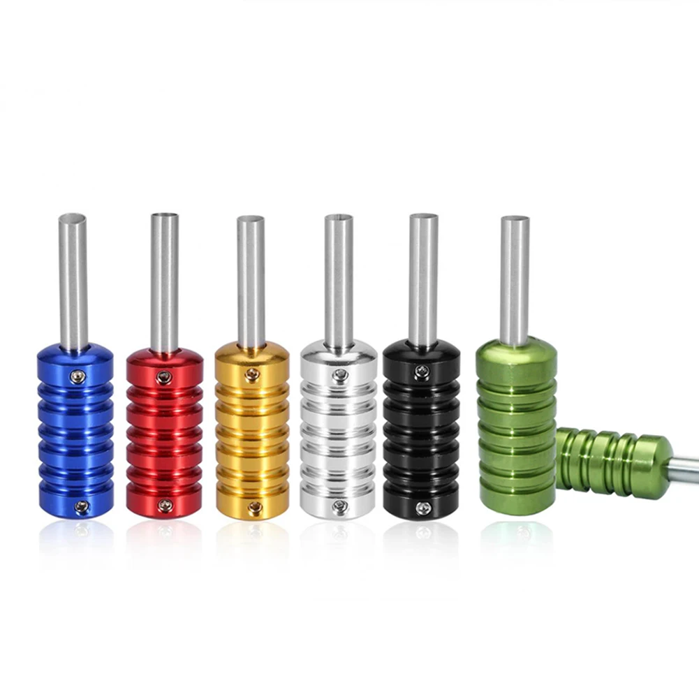 

22 мм цветной алюминиевый сплав ручка для тату трубка с задней стволовой самозакрывающийся тату-пистолет ручное сцепление принадлежности д...