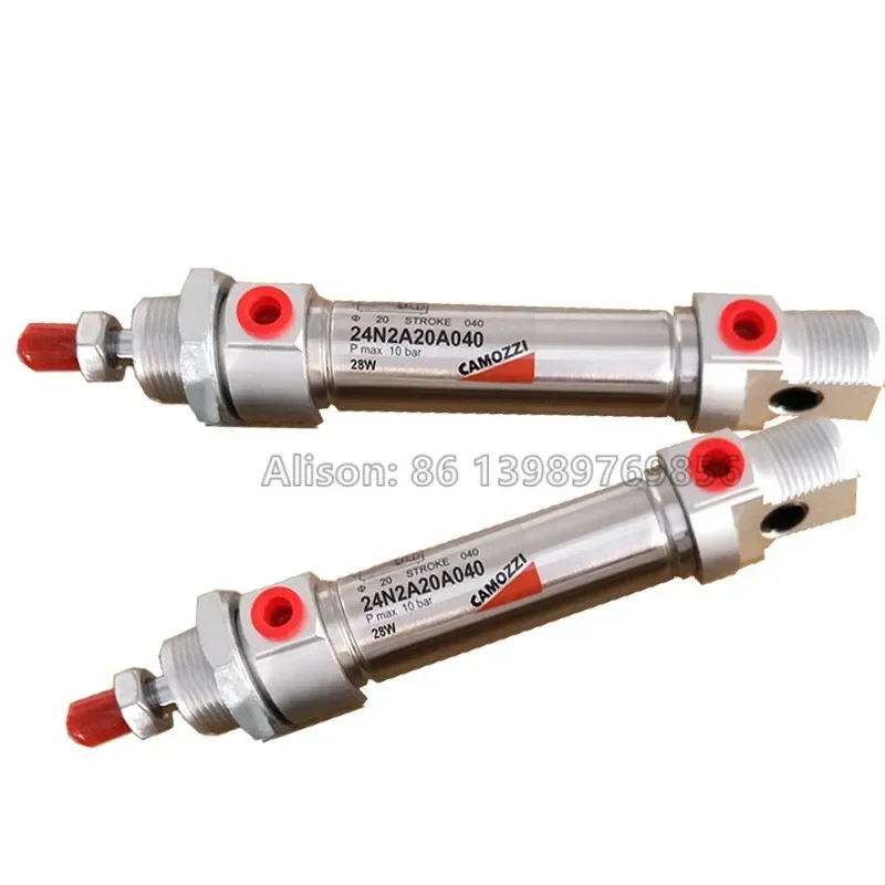 Пневматический цилиндр CAMOZZI 25N2A25A050 25N2A25A075 25N2A25A080 25N2A25A0100 25N2A25A125 25N2A25A150 25N2A25A175 25N2A25A200