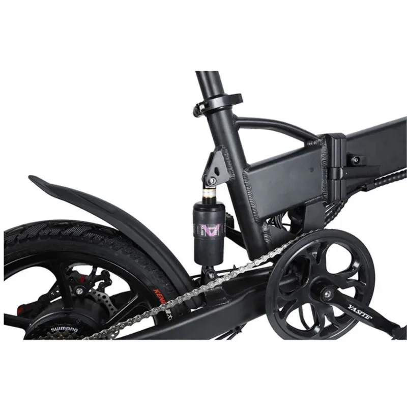 Велосипед де вилл Электрический складной портативный для взрослых