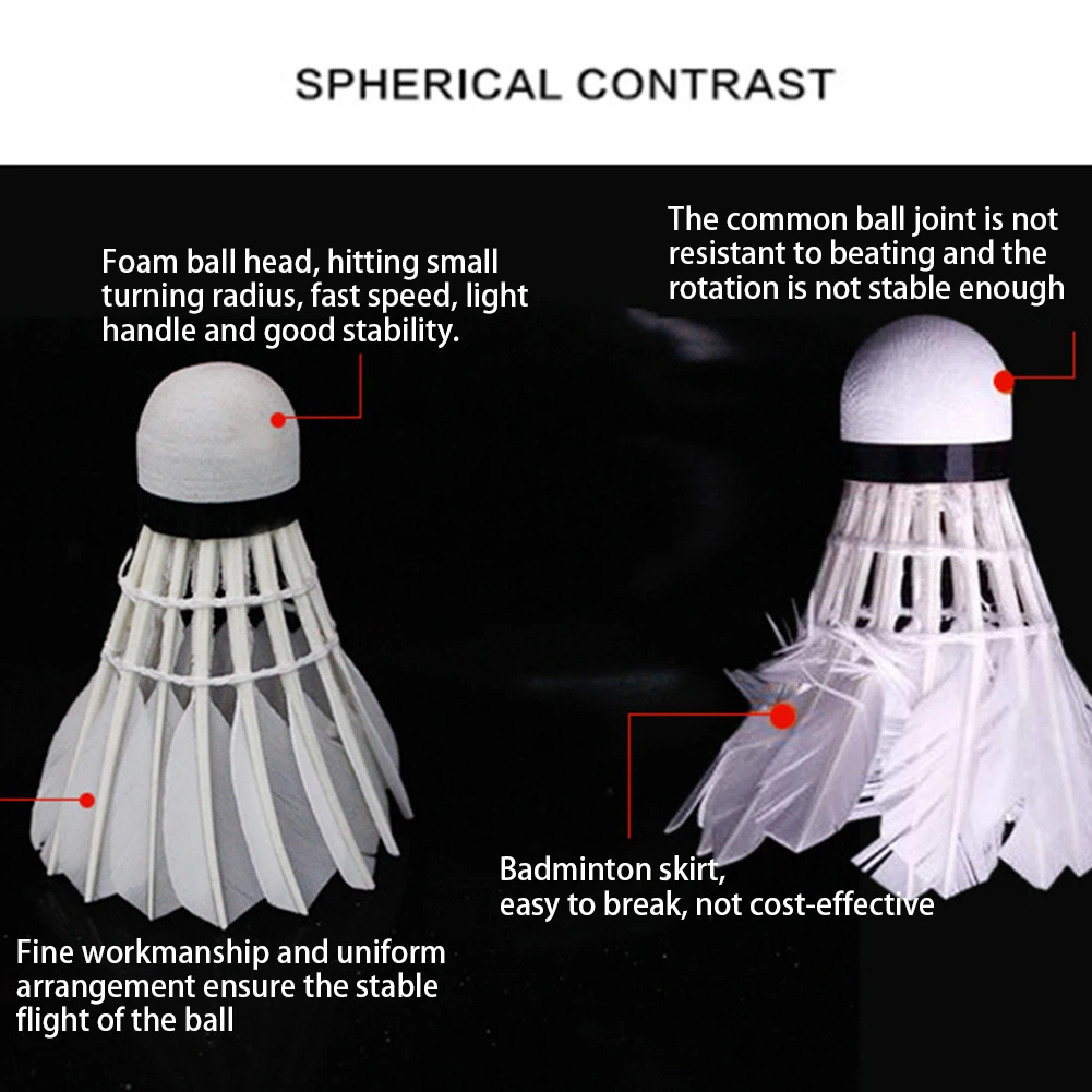 10 шт. темная Ночная цветная светодиодсветильник ка для бадминтона светильник