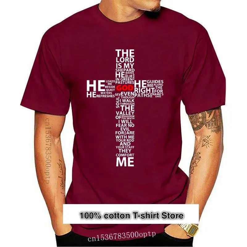 

Camiseta de algodón con estampado de Dios Jesús para hombre, ropa informal de manga corta, personalizada, nueva