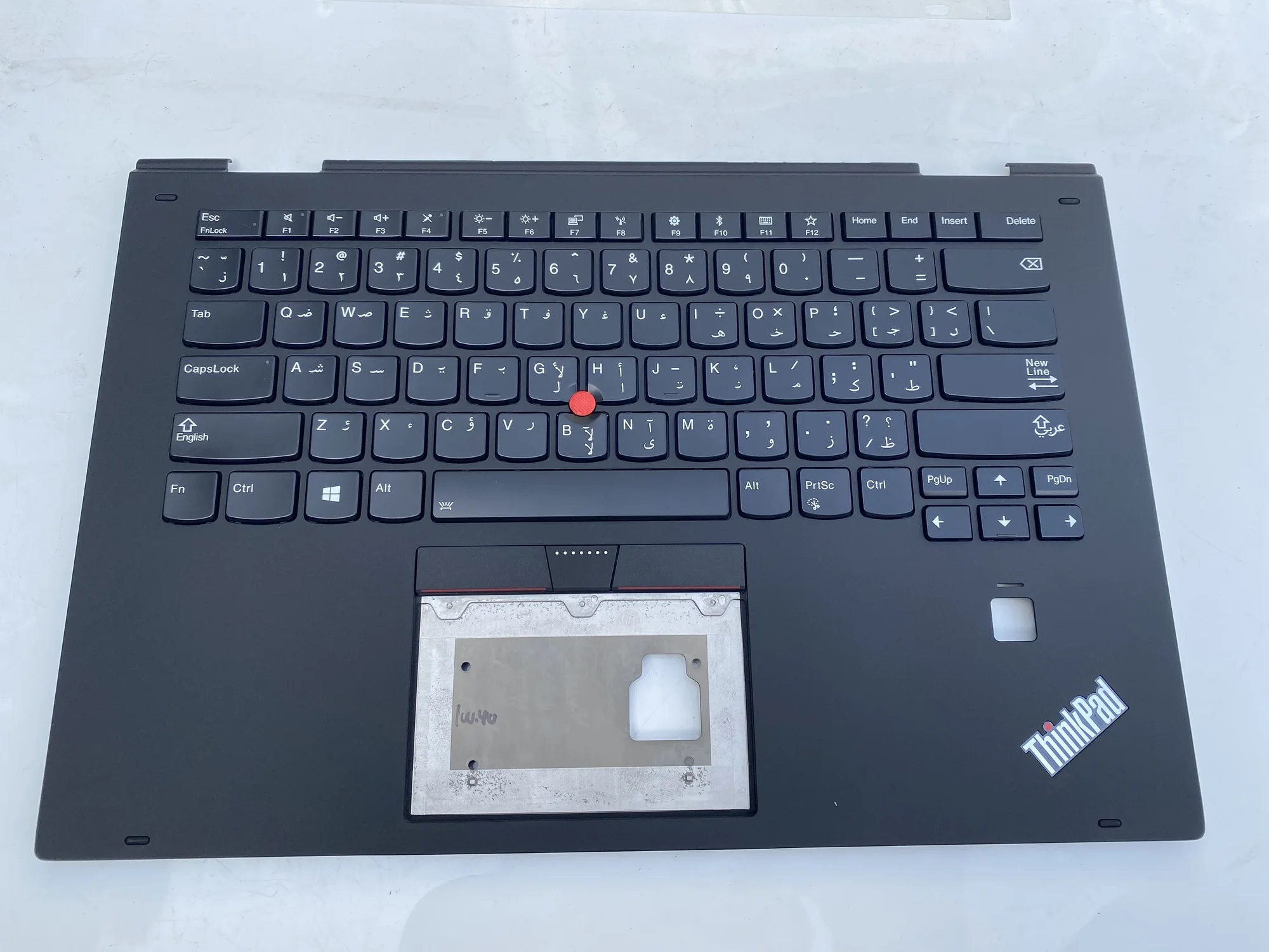 For Notebook computer New ThinkPad X1 Yoga 2017 C shell Russian keyboard fingerprint hole 01hy921