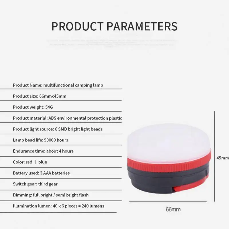 

3 режима, лампа для палатки, ночная лампа, освещение для кемпинга, компактная Рабочая лампа, освещение для кемпинга, освещение для кемпинга с магнитом, светодиодная подсветка