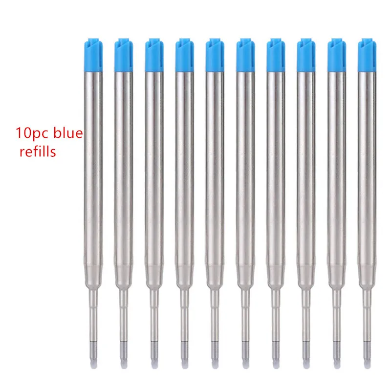 

Набор шариковых ручек 3 шт., металлические, синие