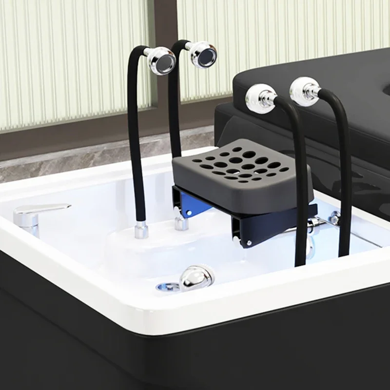 Шампунь кровать для мытья волос Салон Спа стулья укладки стилиста стильное