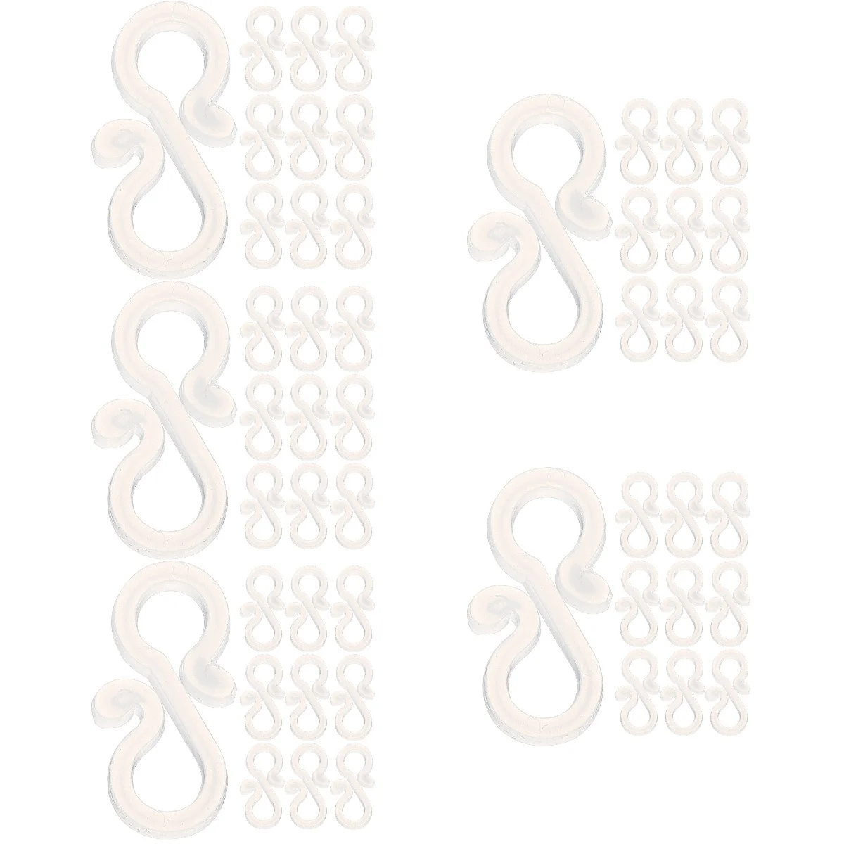 

500 pcs Outdoor LED String Hooks Reusable Hanger Hooks Clips Replacement