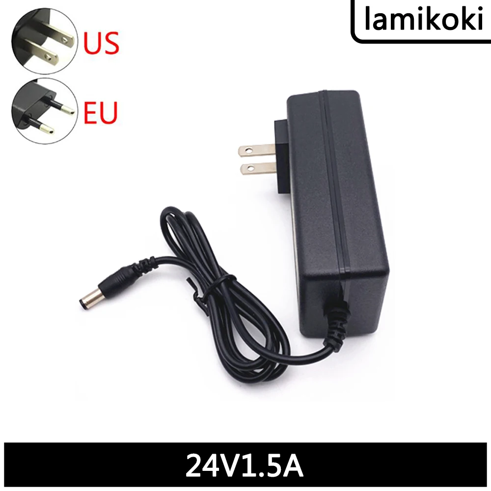 

DC 24V 1.5A Power Adapter 1A Water Pump Pure Water Sweeper Led Switching Power Supply Charger