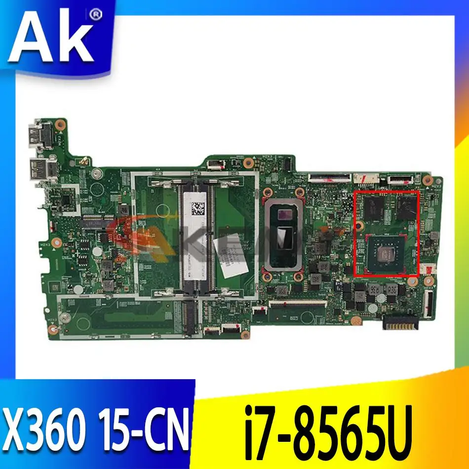 

L31510-601 18709-2 448.0FL09.0021 For HP ENVY X360 15-CN 15M-CN 15T-CN Laptop motherboard L31510-001 with i7-8565U MX150 4G