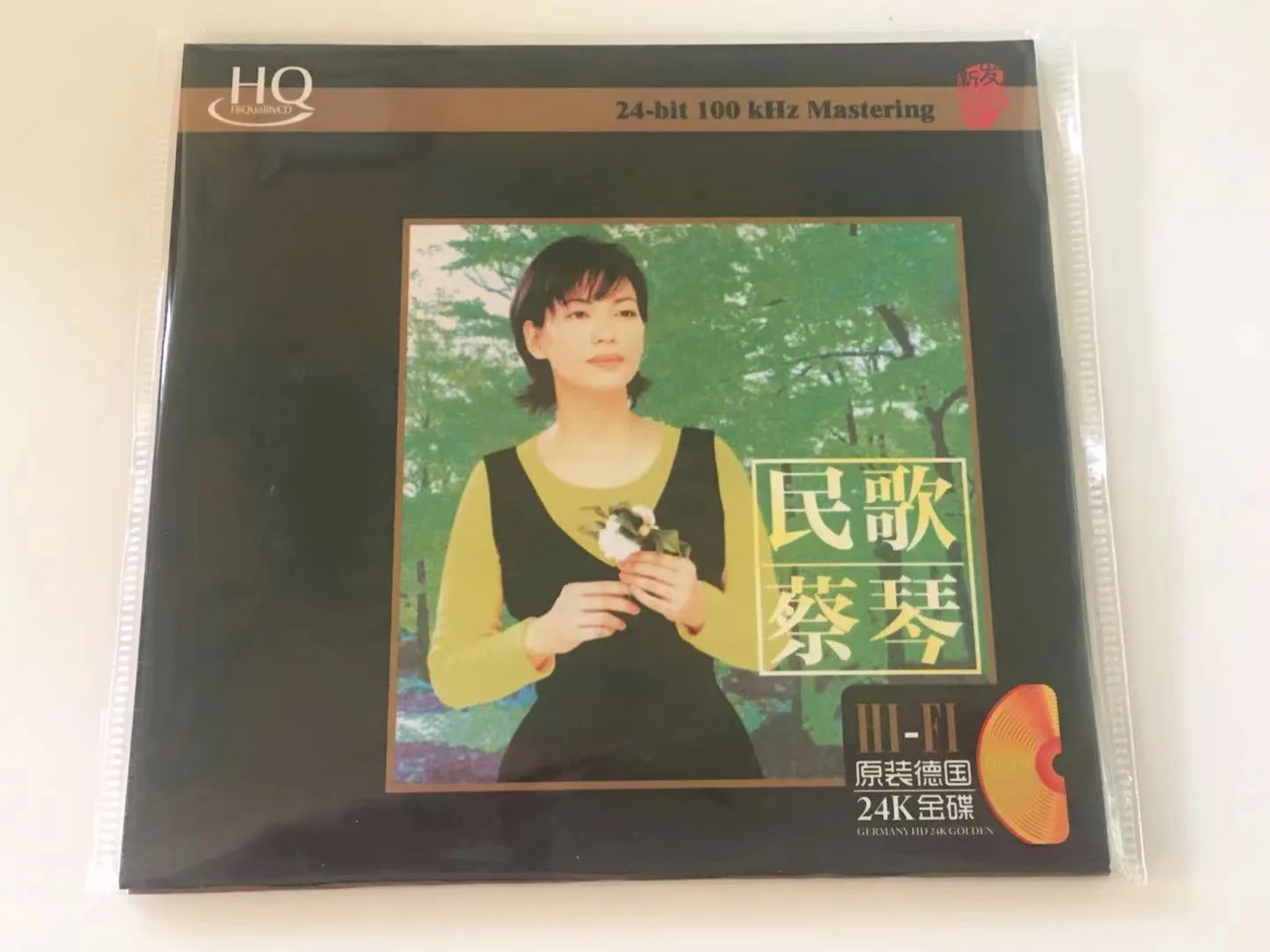 

Original China High Quality HQ K2HD 1 CD Disc Set Chinese Classic Pop Music Singer Cai Qin Tsai Chin 12 Songs Collection