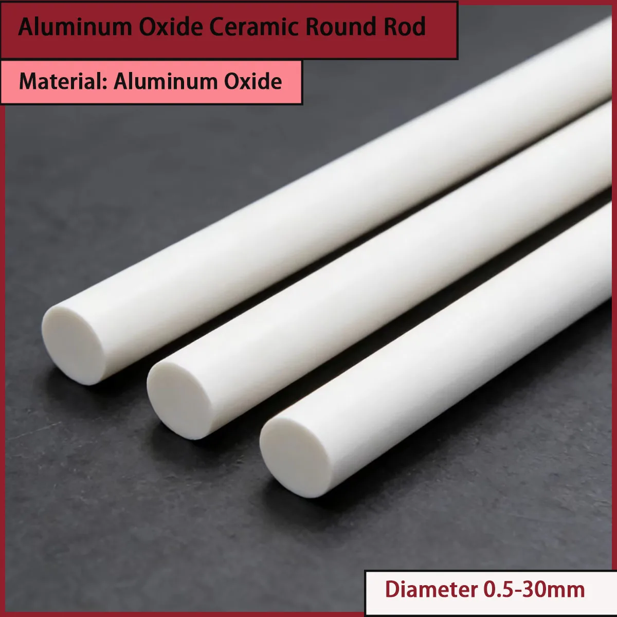 

Круглый стержень из оксида алюминия 0,5-30 мм