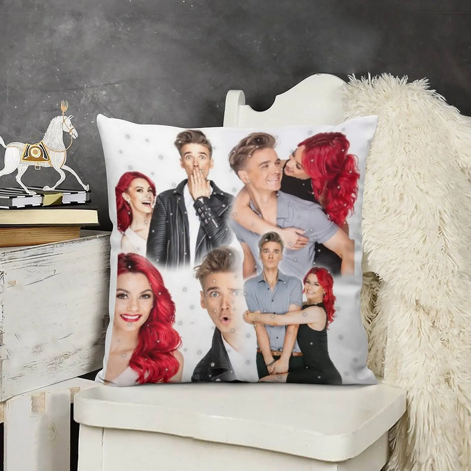 Подушка joe and dianne наволочки подушки для кровати рождественские декоративная