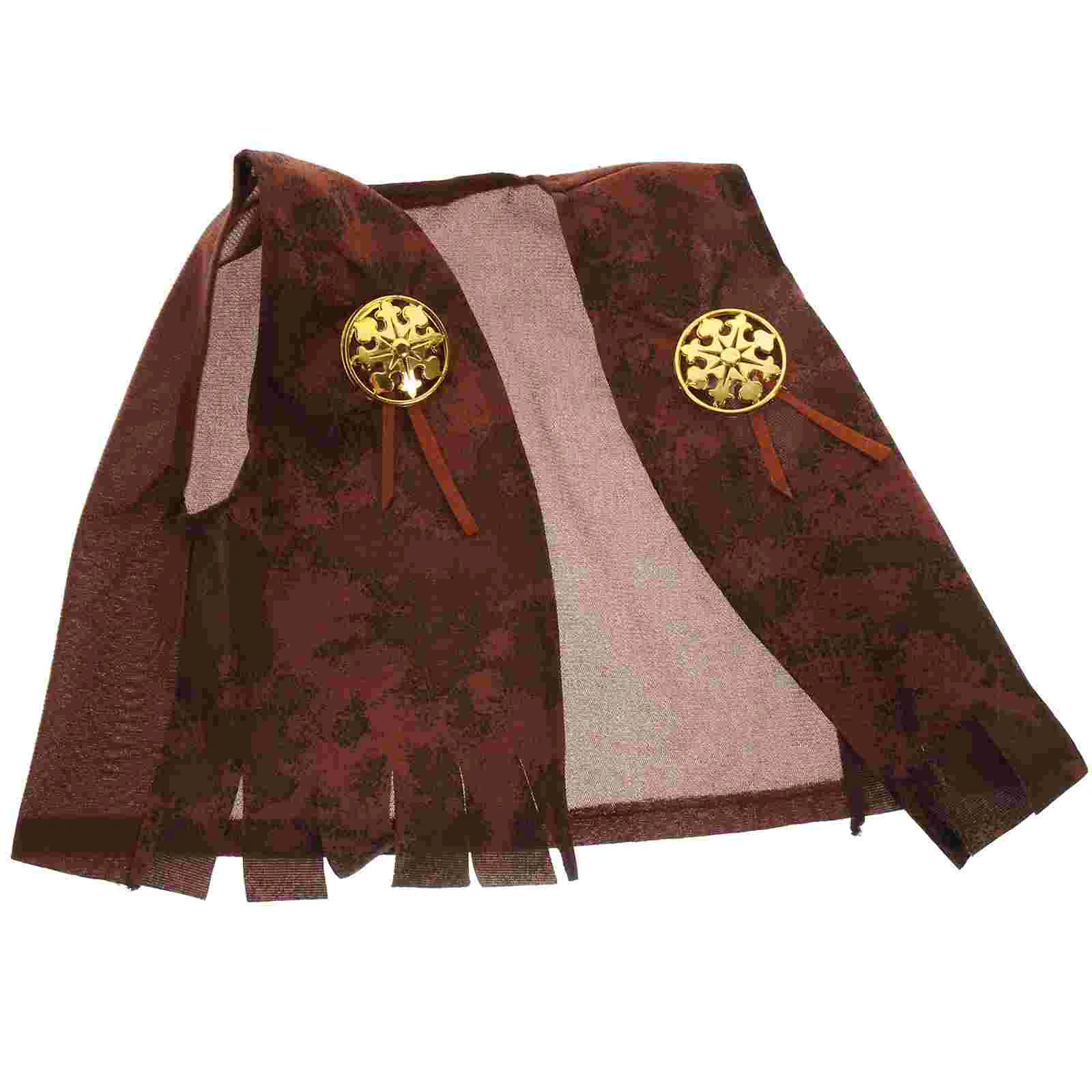 

Halloween Clothes Children Cosplay Cowboy Costume Universal Vest Pretend Suit Outfit Men Women