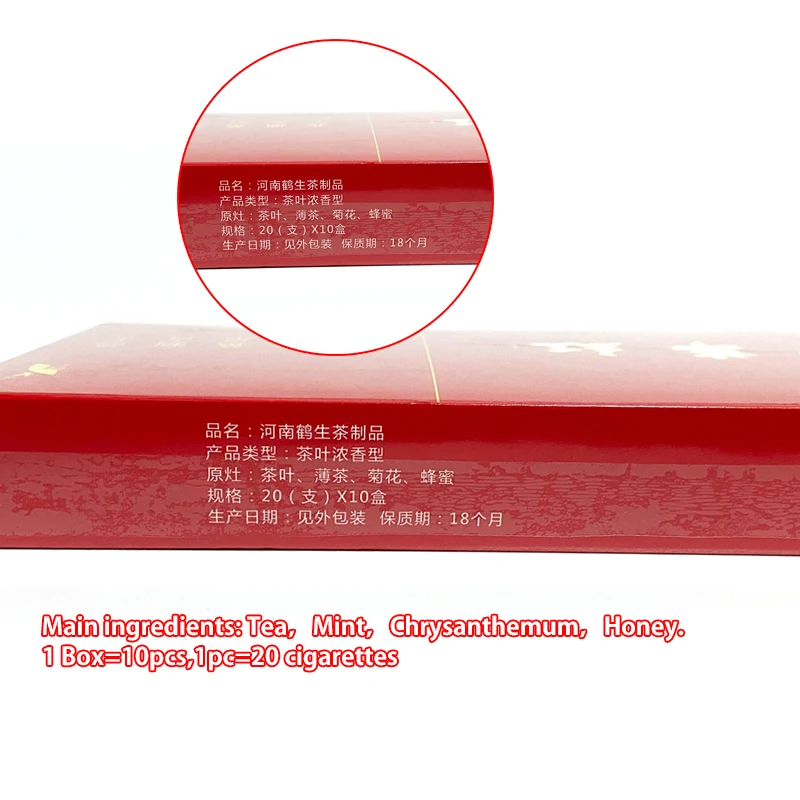 Новый чай Black devil с 10 вкусами прекрасный травяные сигареты здоровый без никотина