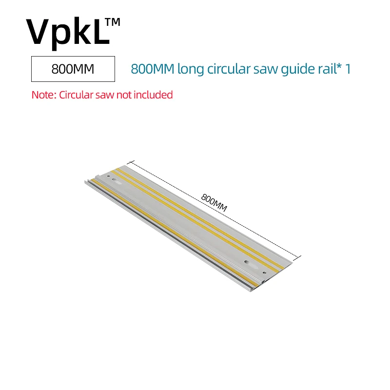 

800MM multifunctional woodworking electric circular saw guide rail linear cutting panel quick positioning matching FESTOOL Festo