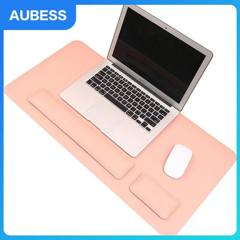 

Weight 72g Long And 26g Short Waterproof Keyboard Pad Soft Leather Mouse Wrist Rest Dust And Dirt Resistance Wrist Mouse Pad