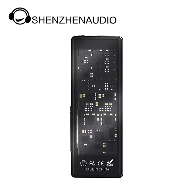 Усилитель SHENZHENAUDIO D10 для наушников DSD256 32 бит/384 кГц 3 5 мм/4 4 мм выход