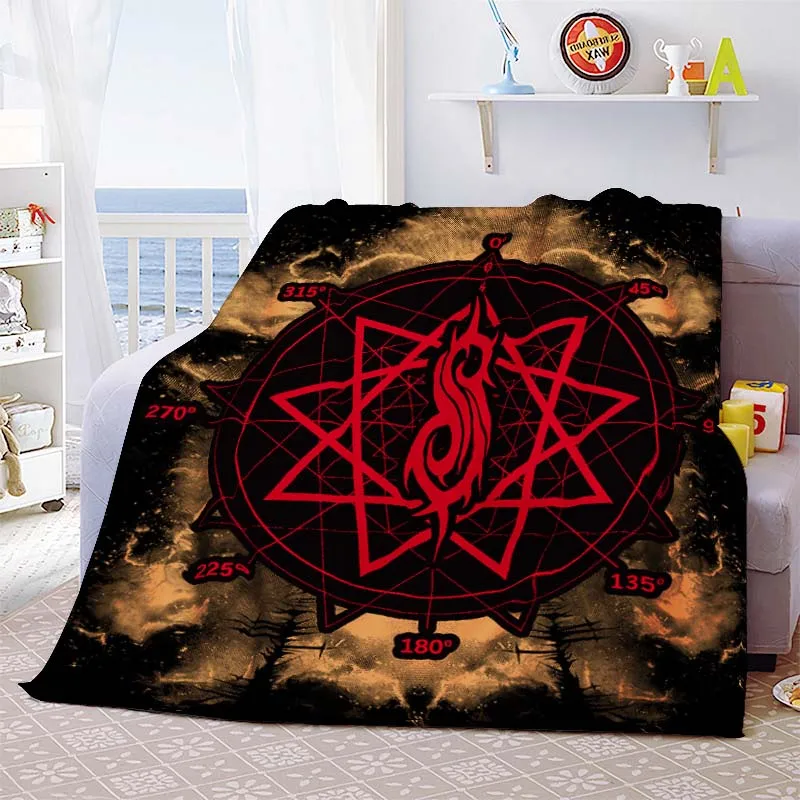 

Satan Evil Goat Flannel Blanket Soft Comfortable Light Bedding Living Room/bedroom Throw Blanket Cover Blanket Quilt Home Decor