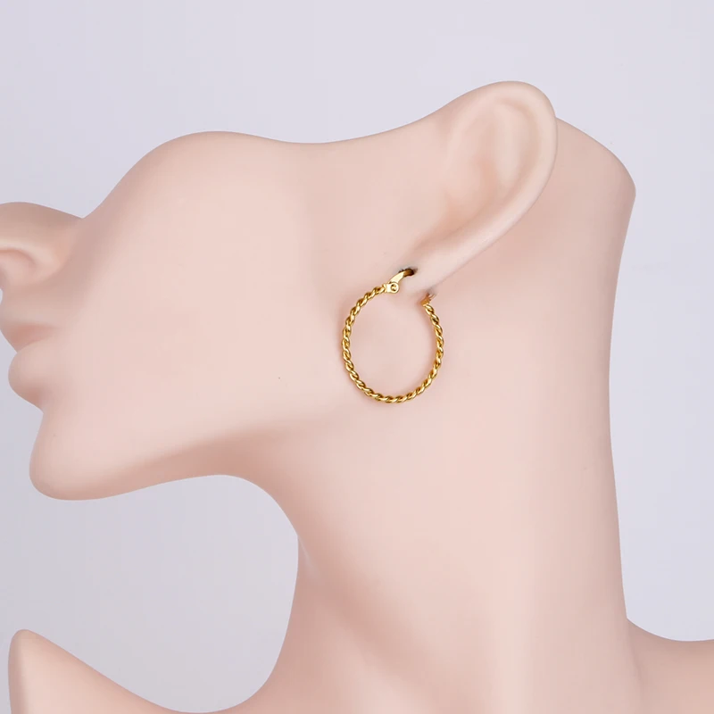 Женское кольцо из нержавеющей стали золотого цвета элегантное тонкое Ювелирное