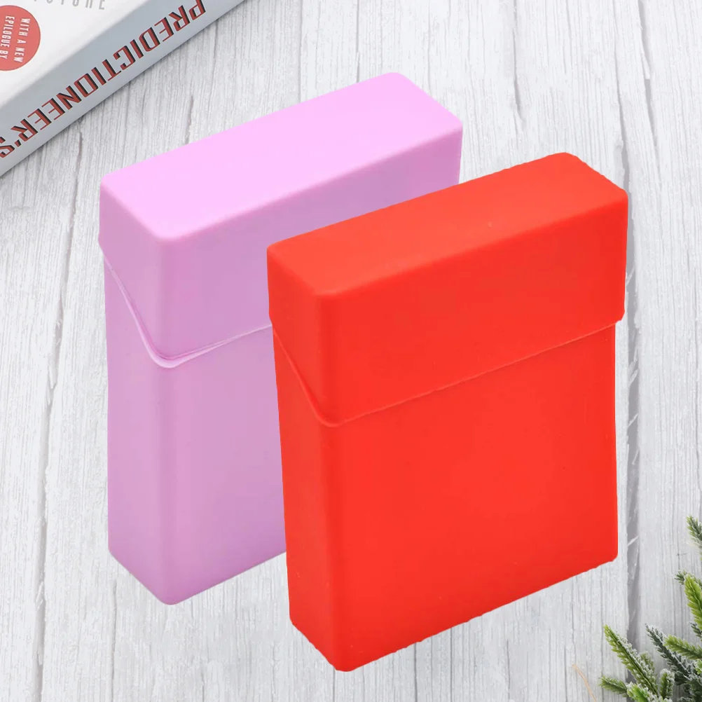 

2 Pcs Storage Case Box Holder Protective Cover Case