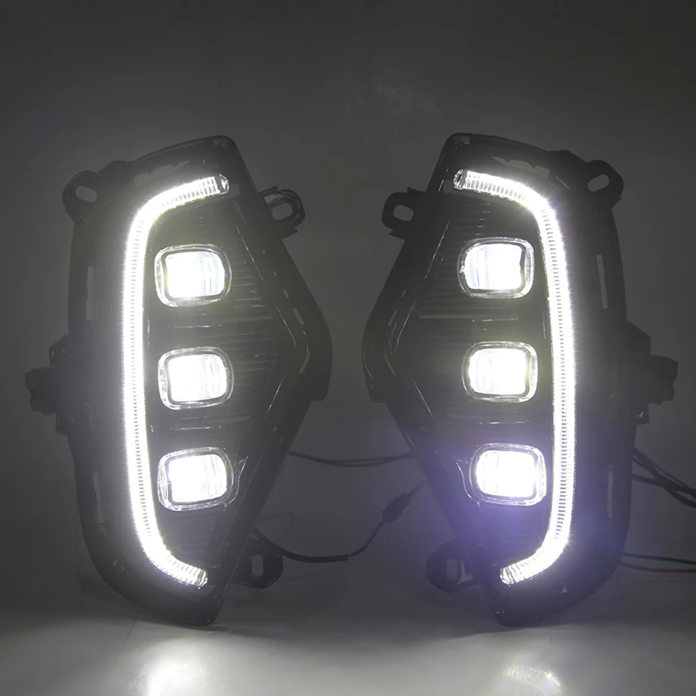 Лампы для дневных ходовых огней Toyota RAV4 2019 2020 2021 Задний сигнал поворота