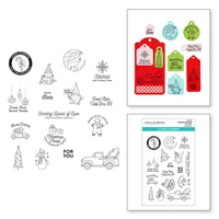 handmade gift tags stamps scrapbooking new make photo album card diy paper embossing craft supplies handmade 2022