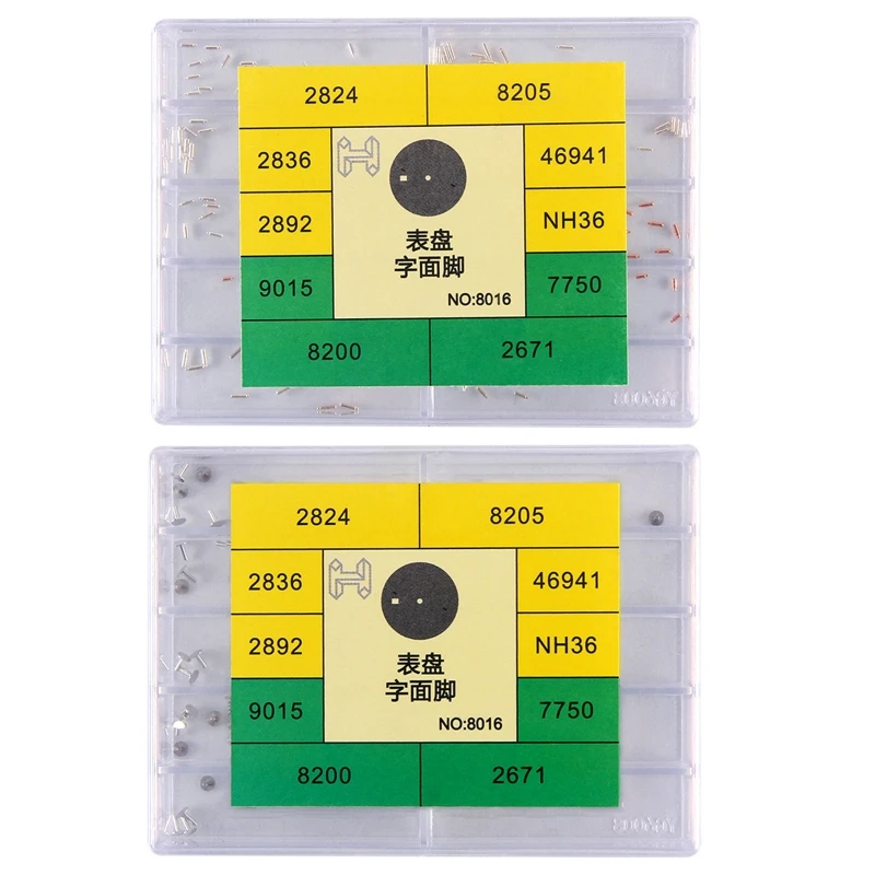 

Watch Dial Feet Assortment Spare Repair Parts Accessory for Wristwatch Watchmaker 2824 8200 7750 2671 Stainless Steel