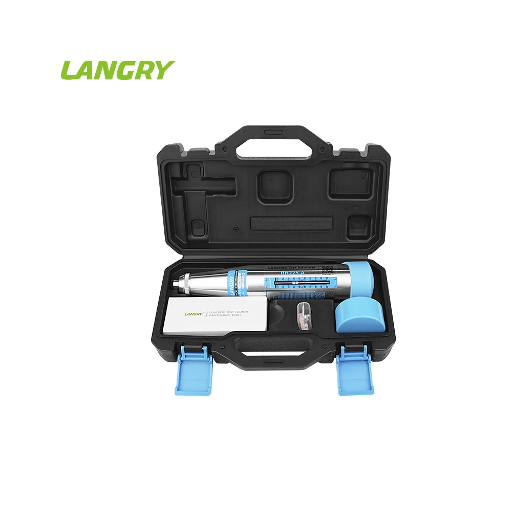 LANGRY RH225-A бетонный испытательный молоток Отскок калибромер для строительства