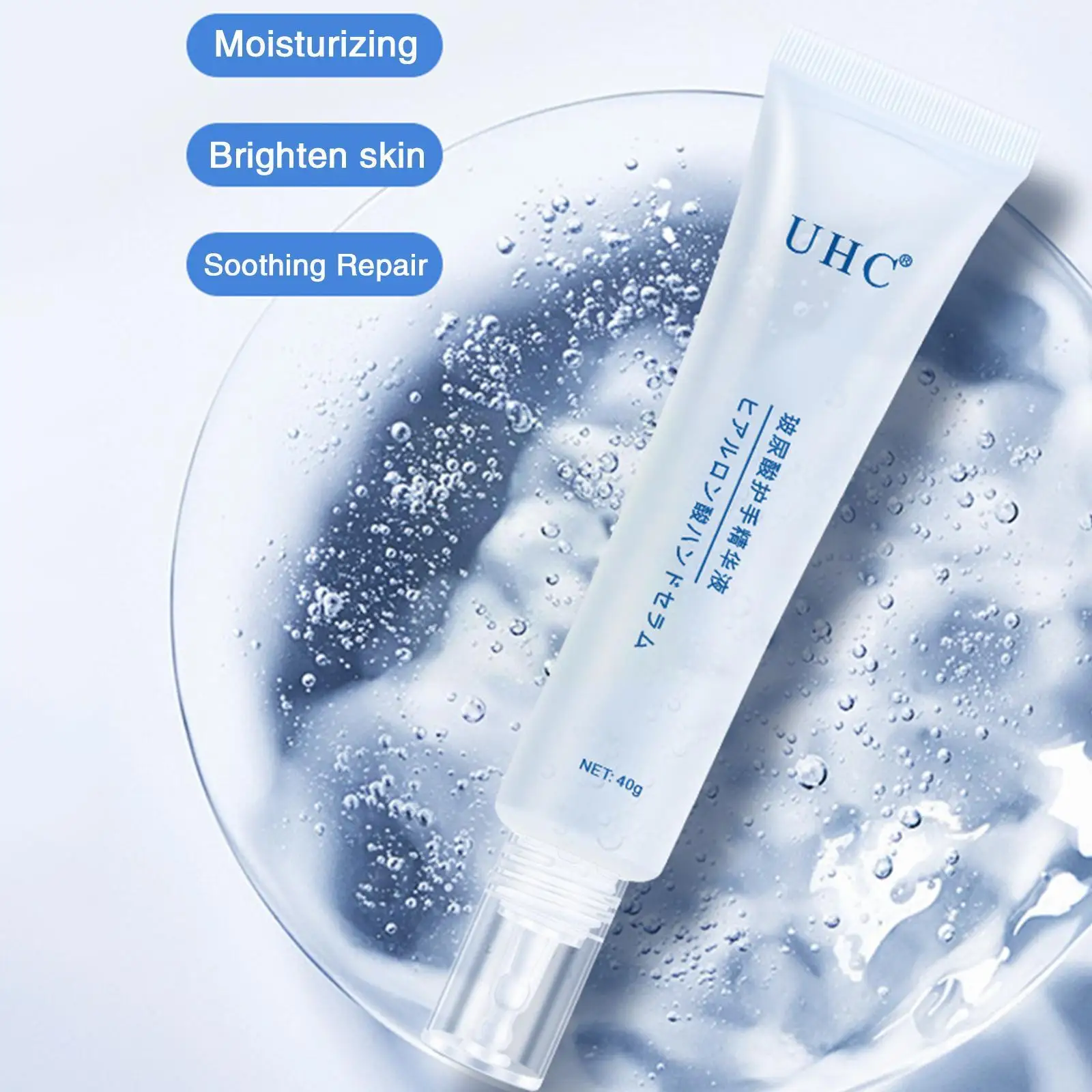 

40 г, гиалуроновая кислота, средство для ухода за кожей, сыворотка для поврежденных рук, укрепляющая и питающая эссенция для рук C7O6