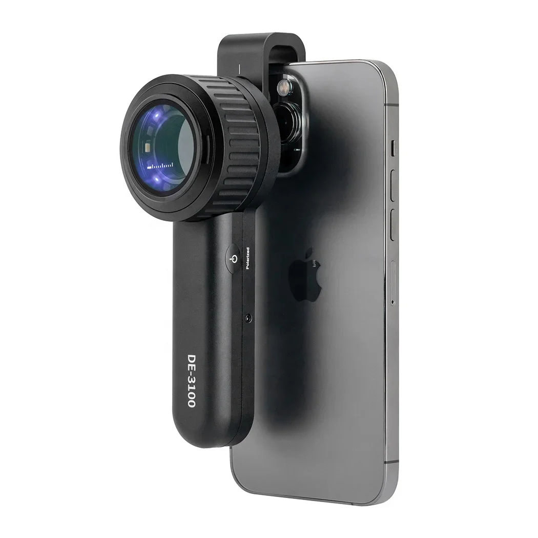 Электрический дерматоскоп De-3100 Pro с 10-кратным поляризационным светом и