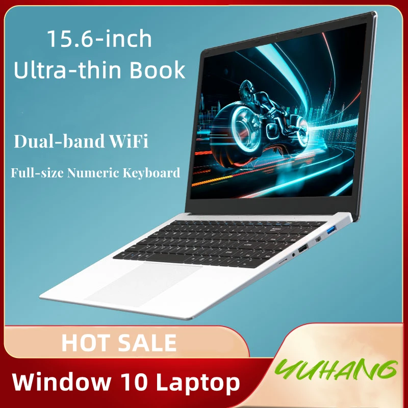 Notebook Laptop PC Portable Window 10 Cheap 15.6 Inch 8GB Ram 256GB SSD Computer with Free Shipping Mini HD Screen Gaming Laptop