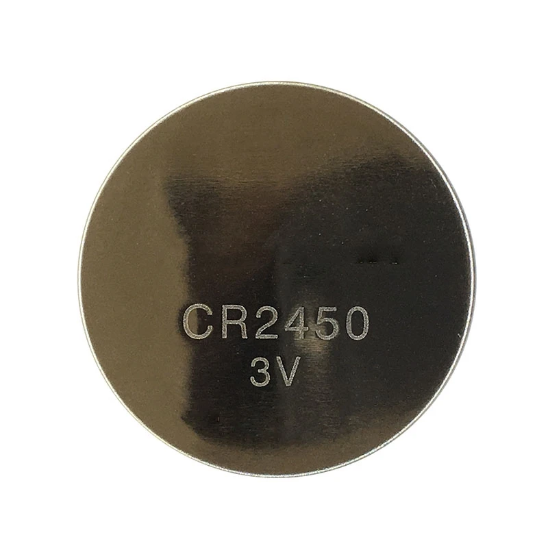 Кнопочные батарейки CR2450 типа таблетка 3 В литиевая батарея 5 шт