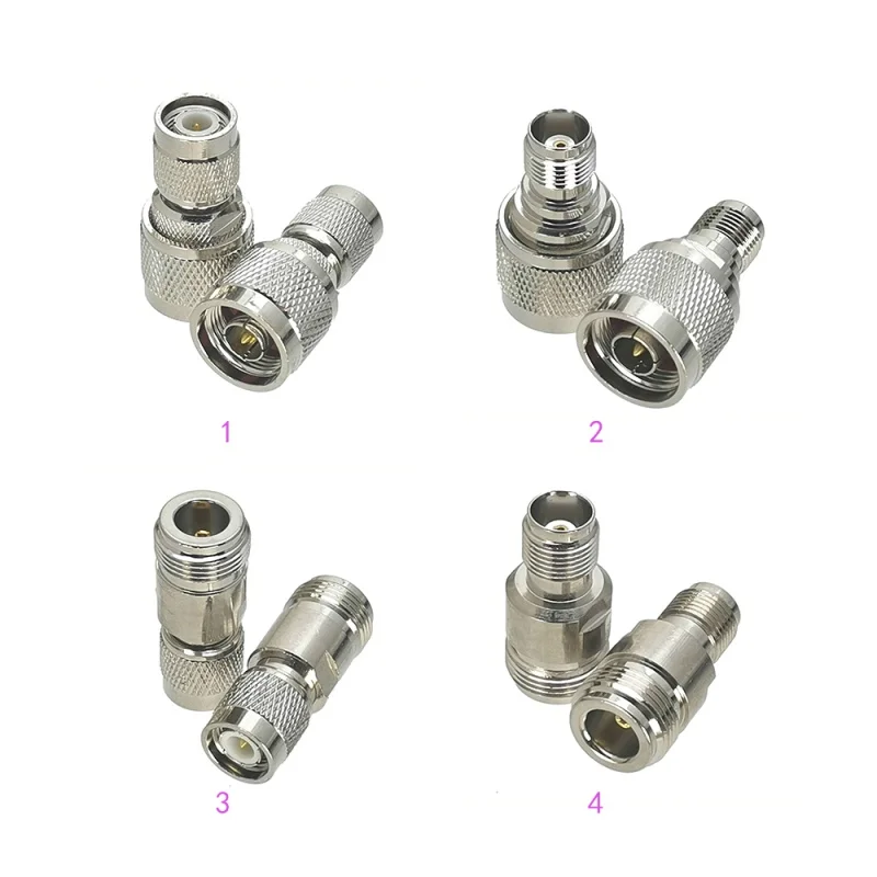 

1Pcs Connector TNC to N Male plug & Female Jack Straight RF Adapter Converter Coaxial High Quanlity