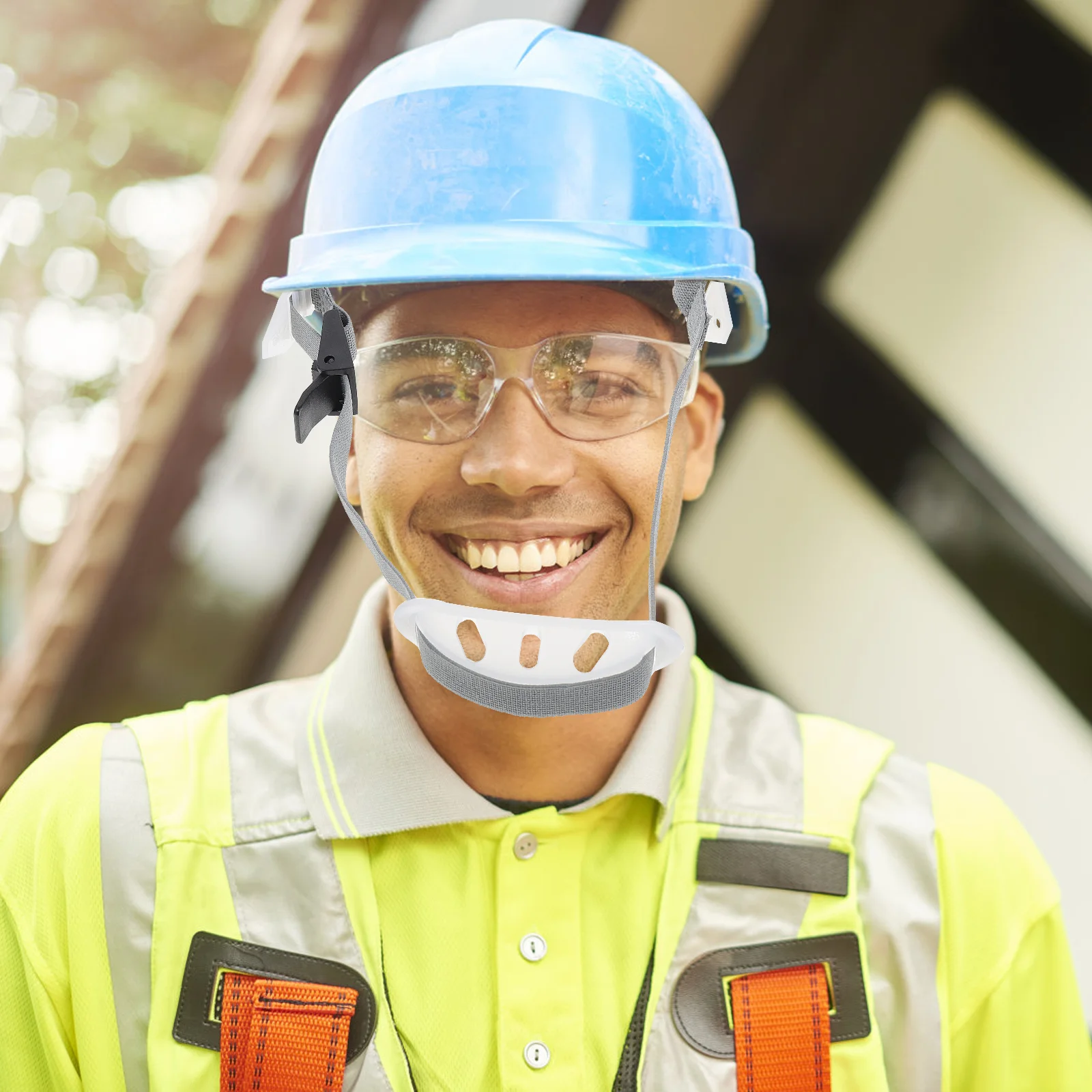 Ремень для подбородка мотоциклетные шлемы защитный ремень черного пластикового