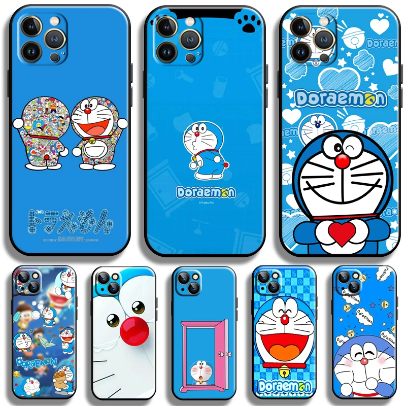 

Anime Doraemon For Apple iPhone 13 12 11 Pro Max 12 13 Mini X XR XS Max SE 6 6S 7 8 Plus Phone Case Silicone Cover Soft TPU