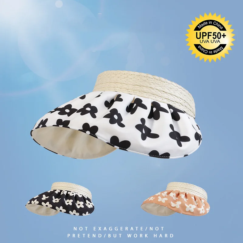 

Женская летняя соломенная шляпа с защитой от УФ-лучей