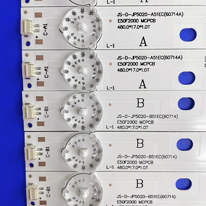 Фото 8шт светодиодная лента для PHI LIPS 50 дюймов JS-D-JP5020-A51EC B51EC D50-F2000 LED50FHDS E50F2000 №1