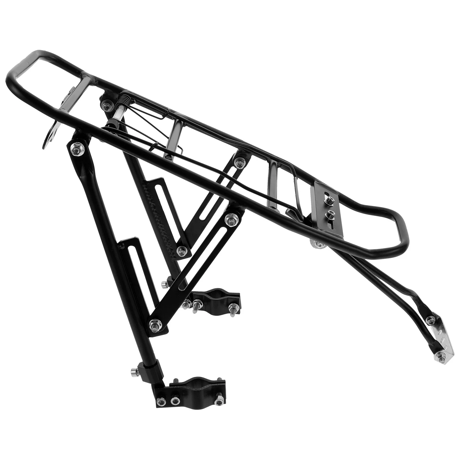 

Bike Carrier Rack Convenient Bike Rear Shelf Aluminum Alloy Back Stand Mountain Bike Cargo Rack for Outside Daily Use