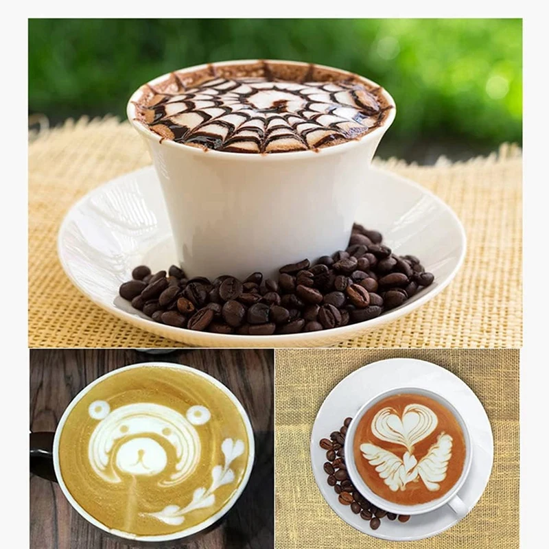 Кофейная художественная ручка необычная игла Деревянная Инструмент для