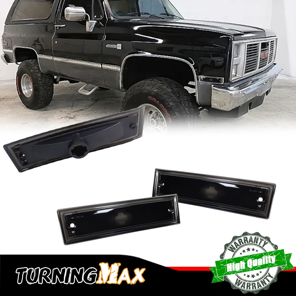 Копченая линза боковой маркер переднего крыла оболочка для GMC пригородный пикап