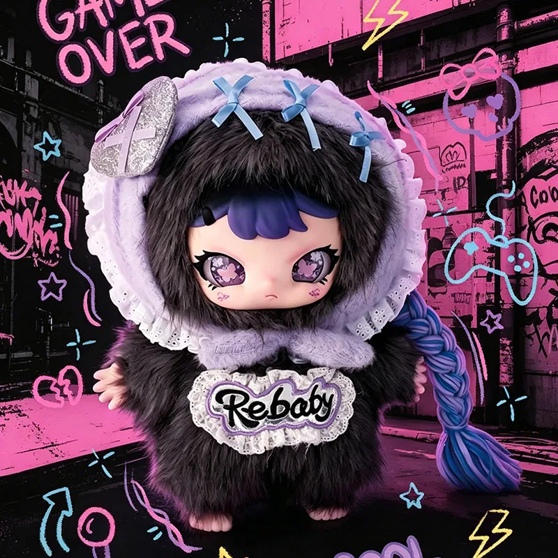 Фото Rebaby 400% Серия Teenage Era: Фигурка-сюрприз в закрытой коробке, коллекционный брелок-подвеска, аниме-кукла, декоративная игрушка, подарок №4