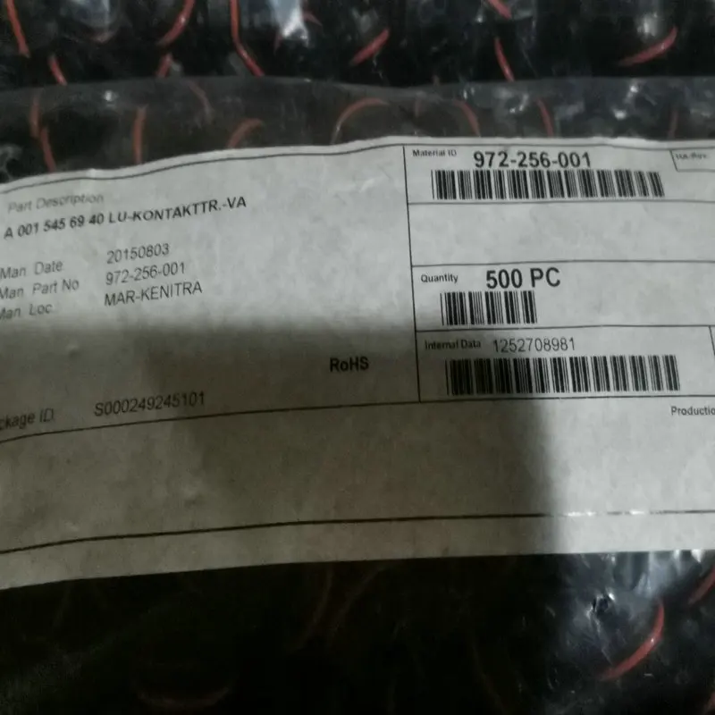 20 шт. оригинальный разъем Hesmann 972-256-001